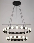 Ljojo Modern LED Pendant Light Fixture for Dining Room | Contemporary Indoor Hanging Lamp