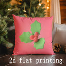 Christmas 3D-Inspired Pillow Covers by Ljojo for Sofa Bedroom Car - Home Decor