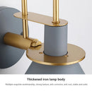 Ljojo Macaron Horn Iron Wall Light Retro Wall Sconce for Living Room