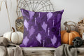 Cute Ghosts with Stars Halloween Pillow Cover by Ljojo