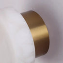 Ljojo Mini Real Marble LED Wall Lamp in Black Gold Copper for Living Room, Bedroom & Kitchen