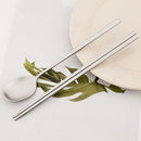 Ljojo Matte Stainless Steel Western Tableware Set - 8pcs