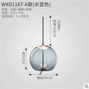 LED Glass Pendant Light Modern Chandelier for Home Decor Living Room by Ljojo