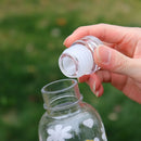 Ljojo 500ml Sports Water Bottle with Time Mark, Leak-proof & Portable Fitness Bottle