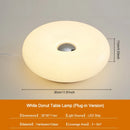 LED Donut Nordic Wall Lamp Touch Dimmable - Ideal for Bedroom Study Room Living - Ljojo
