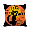 Halloween Cartoon Pumpkin Bat Ghost Pillowcase for Ljojo Home Decoration