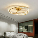 Ljojo Luxury Crystal LED Chandelier Ceiling Lamp for Modern Living Room