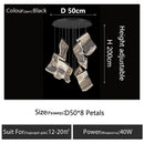 Ljojo Luxury Crystal Chandelier for Home Decor Dining Living Room