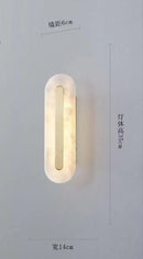 High-end Nordic Marble Wall Lamp for Living Room Decor | Ljojo