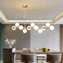 Modern Glass Ball Dining Room Chandelier Pendant Lamp by Ljojo - Stylish Home Decor Lighting