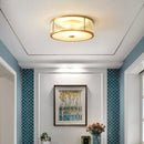 Luxury Glass Ceiling Light Modern Led Minimalist Lighting for Bedroom Living Dining Room by Ljojo