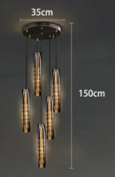 Nordic Minimal LED Pendant Chandelier for Home Decor Dinning Living Rooms by Ljojo