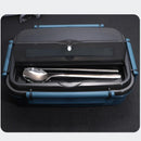 Ljojo Lunch Box Set with Spoon & Fork | High Capacity, Leakproof, Microwave Safe