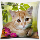 Cute Cat Series Pillowcase for Home Decor by Ljojo