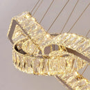 Ljojo Luxury Crystal Chandelier Pendant Light for Dining Room and Living Room