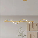 Ljojo 120cm Modern LED Chandelier for Living Dining Kitchen Ceiling Lighting