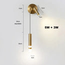 Modern Led Interior Wall Light Headboards for Living Room by Ljojo
