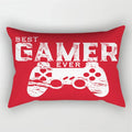 Ljojo 30x50cm Gamer Handle Print Pillowcase for Sofa, Car Seat, Gaming Room