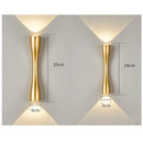 Ljojo LED Wall Lamp 6W 12W IP65 Waterproof Indoor Outdoor Light Fixture