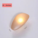 Ljojo LED Wall Lamp: Wabi Sabi Style Minimalist Bedroom Lighting