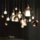 Nordic LED Glass Bubble Chandelier - Minimalist Room Decor by Ljojo
