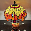 Dragonfly Tiffany Lamp Table Lamp American Style 12 Inch Glass Retro E27 Living Room Decor Ljojo