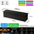 Electric Fireplace 3D Mist Atomization for Living Room Bedroom TV Wall Decor by Ljojo