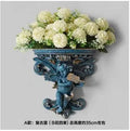 Ljojo™ Music Angel Resin Vase Wall Sticker Ornaments for Home Livingroom Wall Decoration