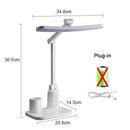 LED Table Lamp Dimmable Eyes Protection USB Rechargable Reading Desk Lamp by Ljojo