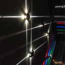 Ljojo LED Wall Lamp Modern Star Cross Design Bedroom Living Room Light