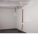 Ljojo Marble Designer Belt Pendant Light: Dimmable Luxury Chandelier