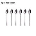 Ljojo 21-Piece Stainless Steel Cutlery Set - Mirror Finish Elegant Tableware
