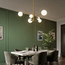 Geometry Chandelier Glass Pendant Light for Dining room Kitchen Island by Ljojo
