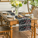 Fir Snow Glove Table Runner Set by Ljojo Home