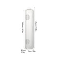 Ljojo Makeup Brush Storage Box Dustproof Transparent Organizer