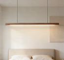 Ljojo Stylish Wood Hanging LED Pendant Light Chandelier for Living Room Decoration