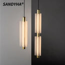 Modern LED Pendant Light Acrylic Chandelier Fixture Stylish Loft Living Room Decor Ljojo