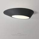 Alien Round Bedroom LED Ceiling Light - Modern Black and White Hallway Fixture by Ljojo