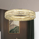 Modern Crystal Ceiling Pendant Lamp by Ljojo - Elegant Luxury Dining Room Home Lighting Fixture