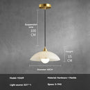 Nordic Simple Marble Chandelier for Hotel Designer Creative Lighting by Ljojo