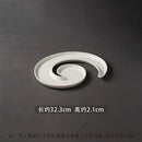 Ljojo Long Strip Ceramic Western Fruit Dish for Special Blended Cuisine