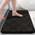 Ljojo Memory Foam Bath Mat Ultra Soft Non-Slip Water Absorbent Shower Rug