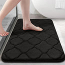 Ljojo Memory Foam Bath Mat Ultra Soft Non-Slip Water Absorbent Shower Rug