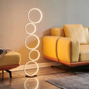 Modern Led Floor Lamp Touch Switch 3 Levels Dimming Metal Nordic Decoration Home Lighting Stand Ljojo