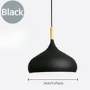 Modern Macaroon Chandelier: Aluminum Hanging Light for Home Office Decor by Ljojo
