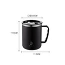 Ljojo 500ml Stainless Steel Vacuum Flask Coffee Cup Insulated Thermal Water Bottle
