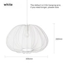 Nordic Simple LED Pendant Light Fabric Chandelier for Living Room by Ljojo