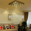 Ljojo Luxurious Crystal Chandelier Light for Living Room and Hotel Lobby