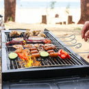 Ljojo 21-Piece BBQ Tool Set, Stainless Steel, Outdoor Grill Bag