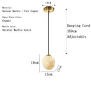 Modern Spanish Marble Chandelier Elegant Bedroom Lighting by Ljojo